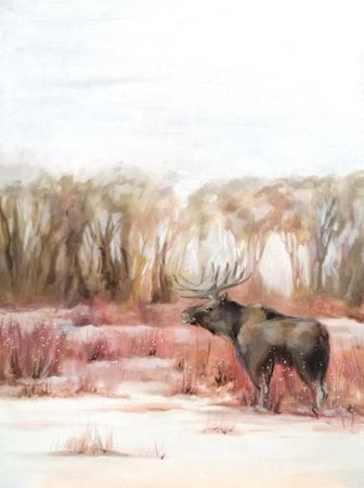 Юлия Куртова (Картина, живопись - 
                  60 x 80 см) Пахнет весной