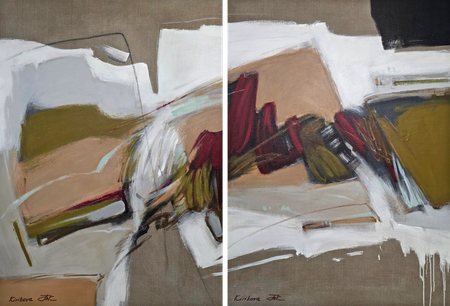 Татьяна Кирикова (Картина, живопись - 
                  160 x 110 см) Рубиновый бархат