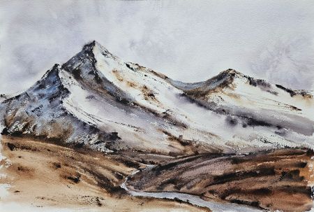Светлана Юматова (Авторская графика - 
                  56 x 38 см) Вечные стражи