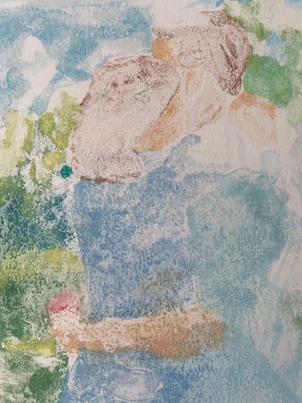 Наталья Чобанян (Графика печатная - 
                  29 x 41 см) Про любовь