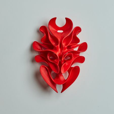 Юлия Низамутдинова (Cyberflora) (Скульптура - 
                  19 x 25 см) Rubedo flos 2