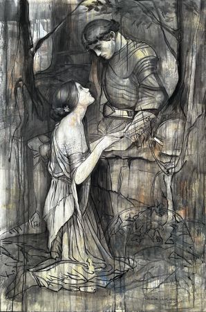 Лилия Валеева (Картина, живопись - 
                  100 x 150 см) Последняя встреча