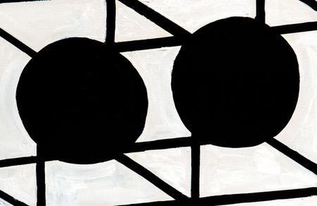 Рома Сойда (Картина, живопись - 
                  40 x 60 см) Dots & Cells