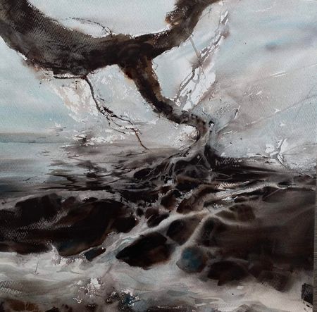 Анна Богинская (Картина, живопись - 
                  50 x 50 см) Линии Жизни