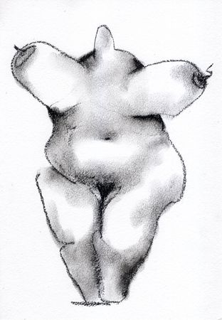 Тася Василькова (Авторская графика - 
                  21 x 29.7 см) Мягкая