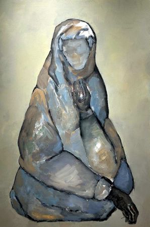 Маду Ахмедова (Картина, живопись - 
                  100 x 150 см) Observer