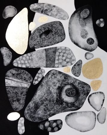 Наталья Шушпанова (Авторская графика - 
                  40 x 50 см) Камни