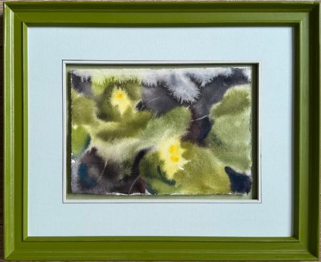 Алина Буглеева (Авторская графика - 
                  33 x 27 см) Кувшинки в саду Боболи