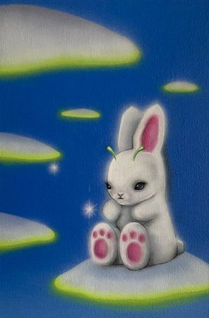 СВЕТ-ЛАНА (Картина, живопись - 
                  20 x 30 см) Облачный житель