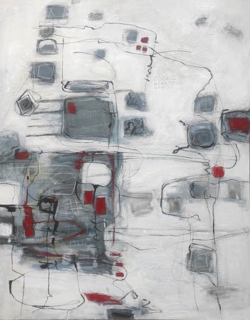 Оксана Сотникова (Картина, живопись - 
                  100 x 130 см) Запутанная игра