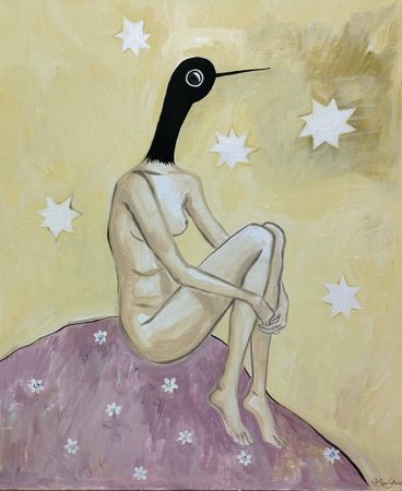 Наталья Лотарева (Картина, живопись - 
                  50 x 60 см) Утренняя звезда