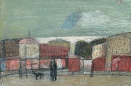 Сергей Козликин (Авторская графика - 
                  30 x 20 см) Город