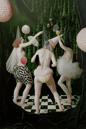 Лейла Карипова (Графика цифровая (принты) - 
                  140 x 210 см) Маскарад #1