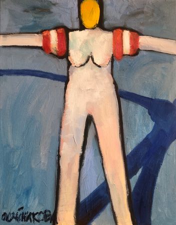 Лера Олейникова (Картина, живопись - 
                  40 x 50 см) Пляж 1