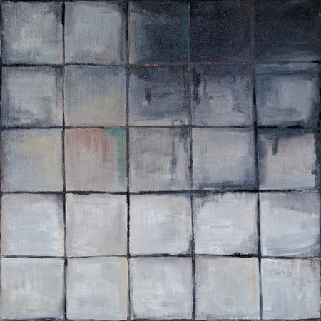 Семён Сомин (Картина, живопись - 
                  70 x 70 см) Стена