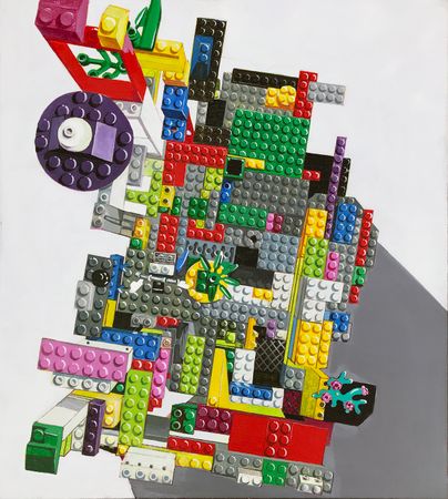 Галина Андреева (Картина, живопись - 
                  90 x 115 см) Plastic sistem 1b