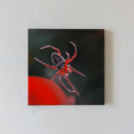 Илья Близнец (Картина, живопись - 
                  25 x 25 см) Паук