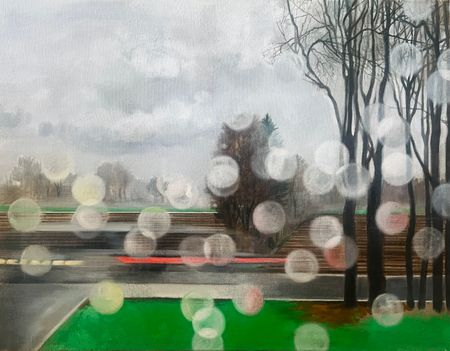 Александра Бюссинг (Картина, живопись - 
                  110 x 90 см) Нотная тетрадь