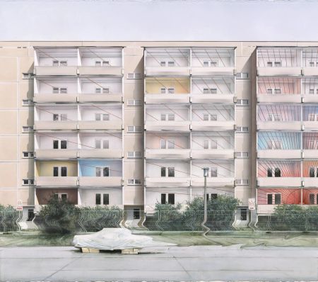 Дима Ребус (Графика цифровая (принты) - 
                  50 x 70 см) Morning Skewing of the Facts