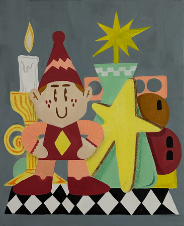 Сергей RUSICH (Картина, живопись - 
                  24 x 30 см) В ожидании чуда