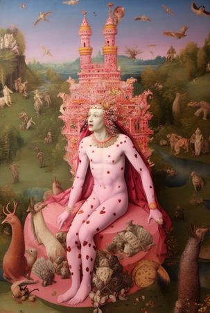 Лейла Карипова (Графика цифровая (принты) - 
                  40 x 60 см) AVARITIA 3