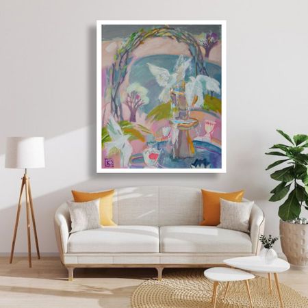 Зарина Абисалова (Картина, живопись - 
                  100 x 120 см) Процветание