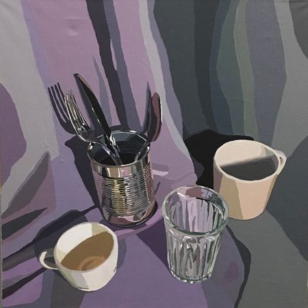 София Кесиду (Картина, живопись - 
                  80 x 80 см) 7TH.1