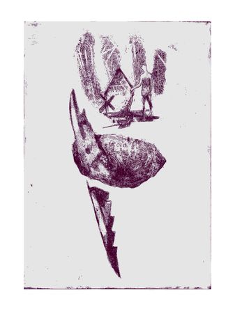 Timur Key (Графика печатная - 
                  72 x 90 см) Турникет