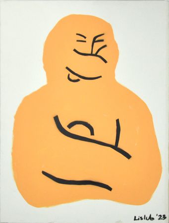 Любовь Лисицына (Картина, живопись - 
                  55 x 68 см) Интроверт