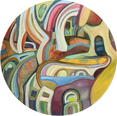 Екатерина Уварова (Картина, живопись - 
                  60 x 60 см) Изменение