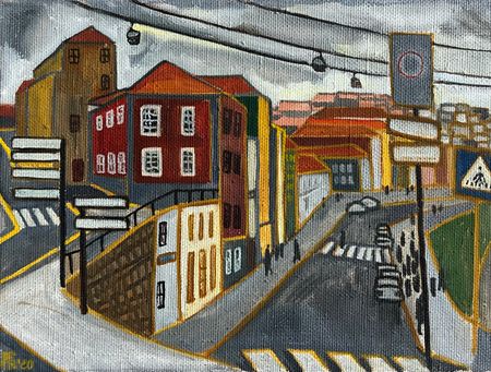 Мила Гаврилова (Картина, живопись - 
                  40 x 30 см) Portu