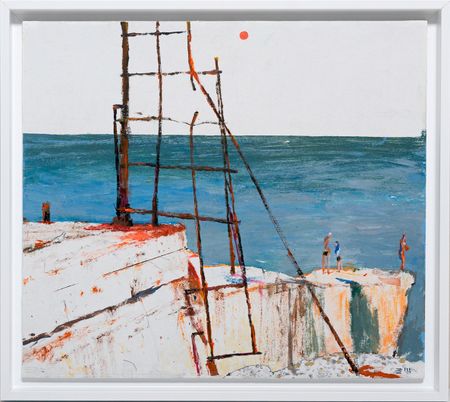 Егор Щаблыкин (Картина, живопись - 
                  34 x 38 см) Решетка