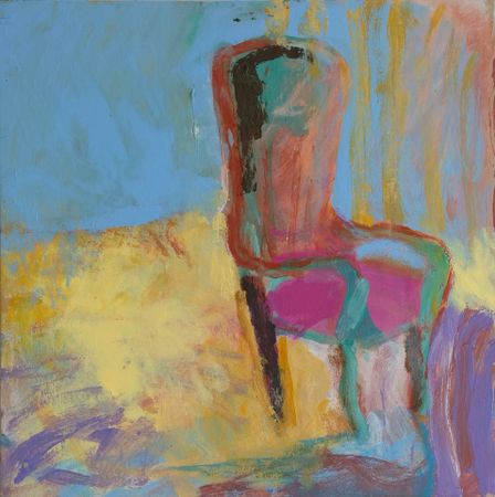 Алина Магомедова (Авторская графика - 
                  30 x 30 см) Стул
