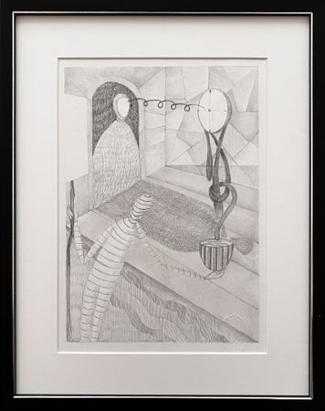 Леша Мелки (Авторская графика - 
                  30 x 40 см) Без названия 7