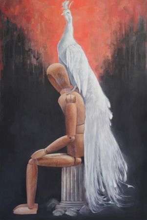 Ирина Александрова (Картина, живопись - 
                  100 x 150 см) Бремя