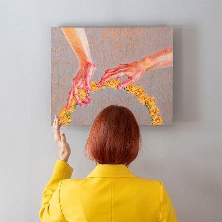 Мария Мельцаева (Картина, живопись - 
                  50 x 40 см) Перерождение