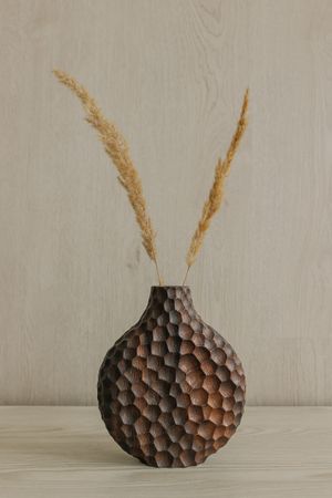Дмитрий Гладкий (Скульптура - 
                  18.6 x 21 см) Ваза декоративная "АСАМИ"