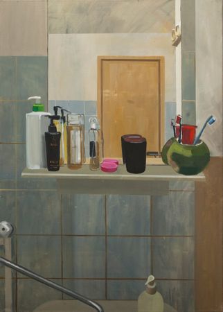Анна Мельниченко (Картина, живопись - 
                  70 x 110 см) Ваше отражение