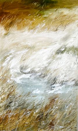 Оксана Горбунова (Картина, живопись - 
                  60 x 100 см) Первый снег