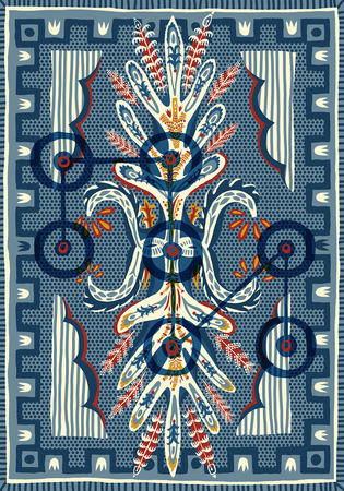 Лена Романовская (Графика цифровая (принты) - 
                  50 x 70 см) Ковер #3