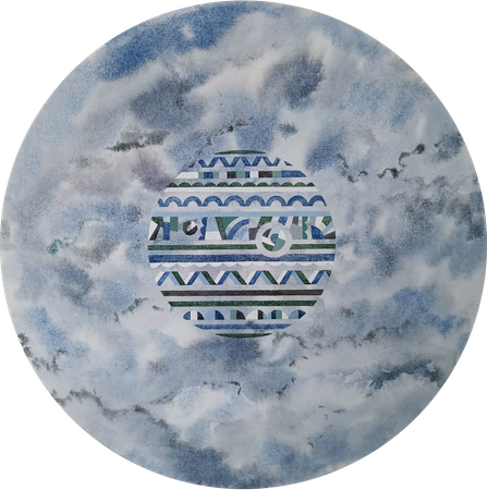 Валентина Ферманчук (Авторская графика - 
                  40 x 40 см) Мысль