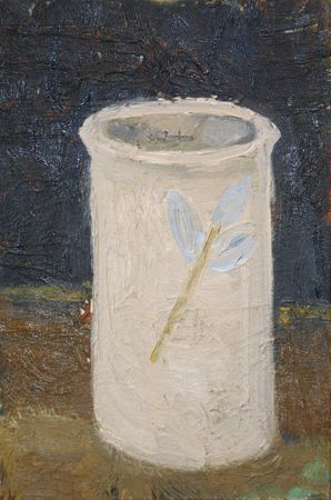 Алексей Фролов-Багреев (Авторская графика - 
                  20 x 30 см) Белая ваза