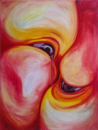 Оля Душкина (Картина, живопись - 
                  60 x 80 см) Сочувствие