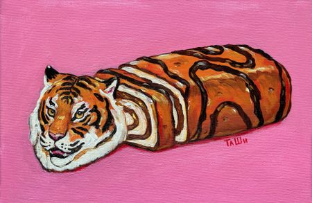 Таня Ши (Картина, живопись - 
                  30 x 20 см) Бисквит