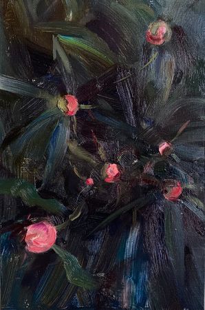 Алина Буглеева (Картина, живопись - 
                  20 x 30 см) Peony