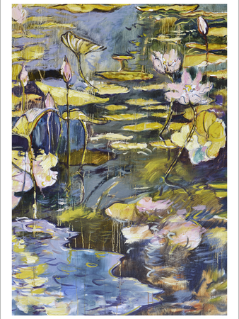 Марфа Малютина (Графика печатная - 
                  50 x 70 см) LOTUS AFTER THE RAIN №1