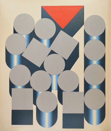 Рауф Туктар (Картина, живопись - 
                  80 x 94 см) Без названия