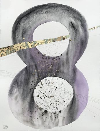 Мари Агаркова (Авторская графика - 
                  56 x 76 см) Влечение