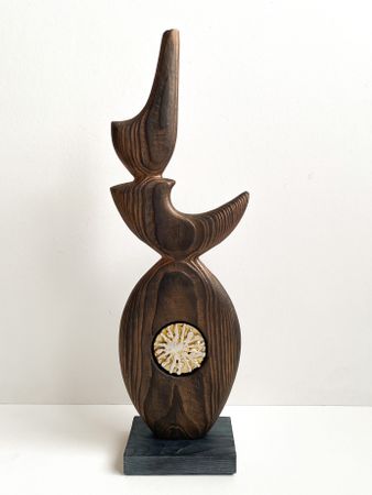 Роман Рыбянец (Скульптура - 
                  15 x 44 см) Телец