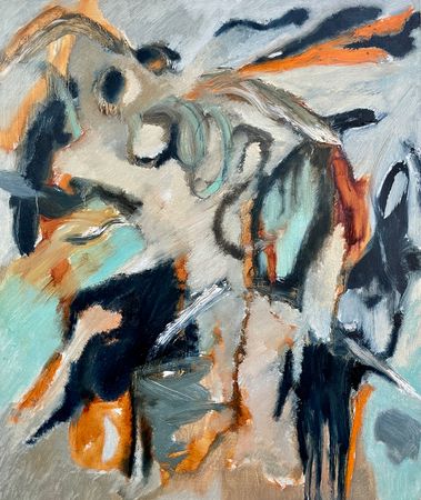 Герман Журавский (Авторская графика - 
                  50 x 60 см) Время коротко